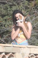 KENDALL JENNER on the Set of a Photoshoot in Malibu 11/07/2017