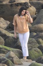KENDALL JENNER on the Set of a Photoshoot in Malibu 11/07/2017