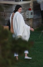 KENDALL JENNER on the Set of a Photoshoot in Malibu 11/07/2017