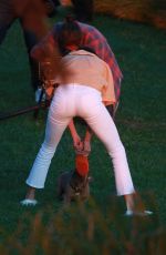 KENDALL JENNER on the Set of a Photoshoot in Malibu 11/07/2017
