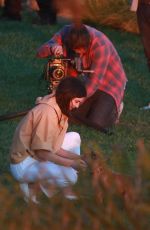 KENDALL JENNER on the Set of a Photoshoot in Malibu 11/07/2017