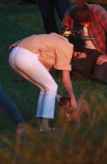 KENDALL JENNER on the Set of a Photoshoot in Malibu 11/07/2017