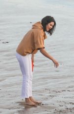 KENDALL JENNER on the Set of a Photoshoot in Malibu 11/07/2017