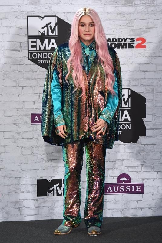 KESHA at MTV EMA’s 2017 Build Up in London 11/11/2017