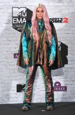 KESHA at MTV EMA’s 2017 Build Up in London 11/11/2017