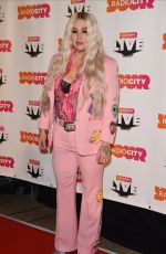KESHA SEBERT at Radio City Christmas Live 2017 Gig in Liverpool 11/10/2017