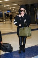 KHLOE KARDASHIAN at LAX Airport in Los Angeles 11/28/2017