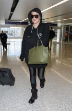 KHLOE KARDASHIAN at LAX Airport in Los Angeles 11/28/2017