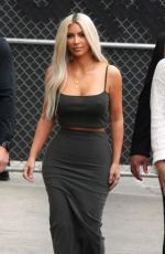 KIM KARDASHIAN Arrives at Jimmy Kimmel Live in Los Angeles 11/02/2017