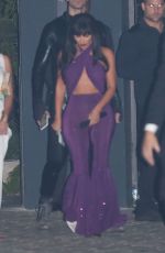 KIM KARDASHIAN as Late Singer Selena Quintanilla-Perez Arrives at a Halloween Party in Los Angeles 10/31/2017