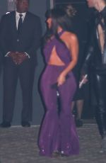 KIM KARDASHIAN as Late Singer Selena Quintanilla-Perez Arrives at a Halloween Party in Los Angeles 10/31/2017