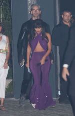 KIM KARDASHIAN as Late Singer Selena Quintanilla-Perez Arrives at a Halloween Party in Los Angeles 10/31/2017
