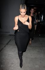 KIM KARDASHIAN at Craig’s Restaurant in West Hollywood 11/17/2017