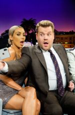 KIM KARDASHIAN at Late Late Show with James Corden 11/15/2017