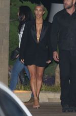 KIM KARDASHIAN at Nobu in Malibu 11/15/2017