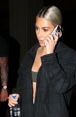 KIM KARDASHIAN Leaves a Studio in Los Angeles 11/06/2017