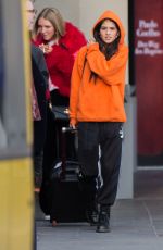 KIM TURNBULL at Tegel Airport in Berlin 11/08/2017