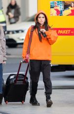 KIM TURNBULL at Tegel Airport in Berlin 11/08/2017