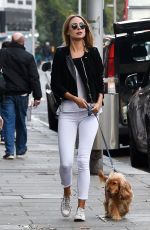 KIMBERLEY GARNER and IANTHE ROSE COCHRANE Out on Kings Road in Chelsea 11/10/2017