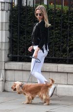 KIMBERLEY GARNER and IANTHE ROSE COCHRANE Out on Kings Road in Chelsea 11/10/2017