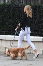 KIMBERLEY GARNER and IANTHE ROSE COCHRANE Out on Kings Road in Chelsea 11/10/2017