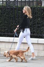 KIMBERLEY GARNER and IANTHE ROSE COCHRANE Out on Kings Road in Chelsea 11/10/2017