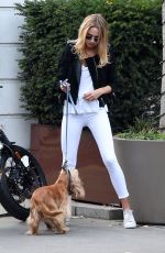 KIMBERLEY GARNER and IANTHE ROSE COCHRANE Out on Kings Road in Chelsea 11/10/2017