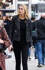 KIMBERLEY GARNER and IANTHE ROSE COCHRANE Out on Kings Road in Chelsea 11/10/2017