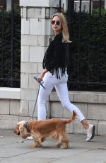 KIMBERLEY GARNER and IANTHE ROSE COCHRANE Out on Kings Road in Chelsea 11/10/2017