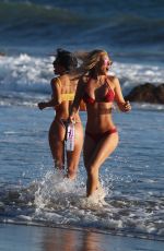 KINDLY MYERS, LIZZETH ACOSTA, KELLY COLLINS and JAERAH in Bikinis at 138 Water Photoshoot in Malibu 11/12/2017
