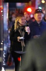 KIRSTEN DUNST and Jesse Plemons Night Out in New York 11/16/2017