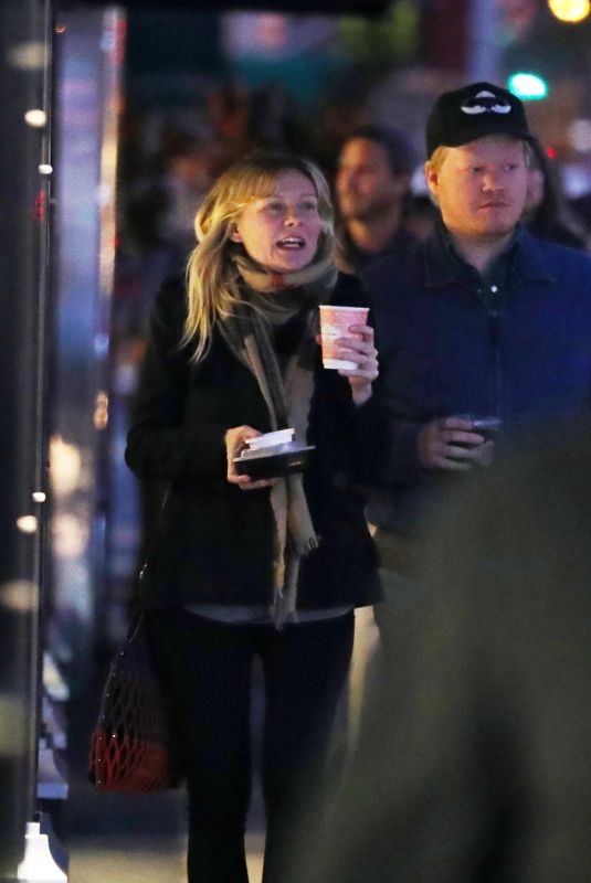 KIRSTEN DUNST and Jesse Plemons Night Out in New York 11/16/2017