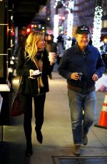 KIRSTEN DUNST and Jesse Plemons Night Out in New York 11/16/2017