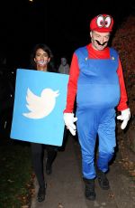 KONNIE HUQ at Jonathan Ross Halloween Party in London 10/31/2017