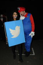 KONNIE HUQ at Jonathan Ross Halloween Party in London 10/31/2017