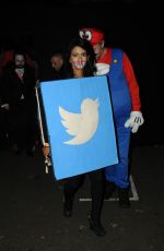 KONNIE HUQ at Jonathan Ross Halloween Party in London 10/31/2017