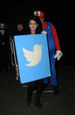 KONNIE HUQ at Jonathan Ross Halloween Party in London 10/31/2017