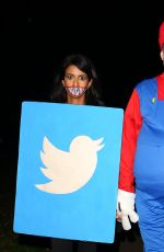 KONNIE HUQ at Jonathan Ross Halloween Party in London 10/31/2017