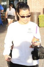 KOURTNEY KARDASHIAN and LARSA PIPPEN Goes for Painting Pottery at Color Me Mine in Los Angeles 11/24/2017