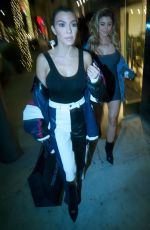 KOURTNEY KARDASHIAN and LARSA PIPPEN Out Shopping in Beverly Hills 11/27/2017