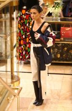 KOURTNEY KARDASHIAN and LARSA PIPPEN Out Shopping in Beverly Hills 11/27/2017