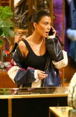 KOURTNEY KARDASHIAN and LARSA PIPPEN Out Shopping in Beverly Hills 11/27/2017