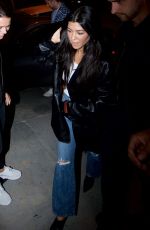 KOURTNEY KARDASHIAN Arrives at Church Service in Beverly Hills 11/01/2017