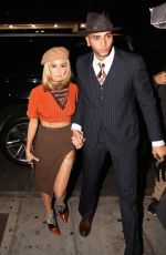 KOURTNEY KARDASHIAN Arrives at Halloween Bash in Los Angeles 11/01/2017