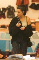 KOURTNEY KARDASHIAN Out Shopping in West Hollywood 11/04/2017