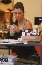 KOURTNEY KARDASHIAN Out Shopping in West Hollywood 11/04/2017