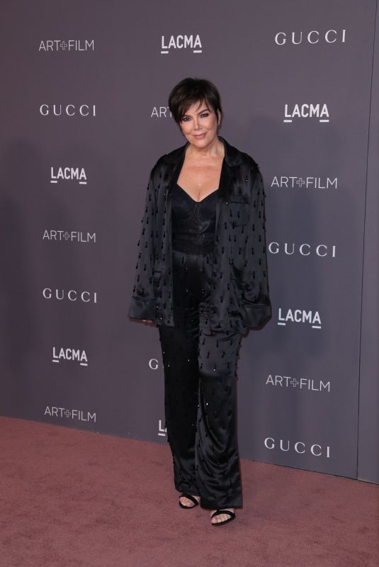 KRIS JENNER at 2017 LACMA Art + Film Gala in Los Angeles 11/04/2017