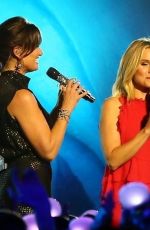 KRISTEN BELL and IDINA MENZEL at Disney in Anaheim 11/14/2017