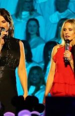 KRISTEN BELL and IDINA MENZEL at Disney in Anaheim 11/14/2017
