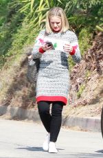 KRISTEN BELL Out and About in Los Feliz 11/01/2017